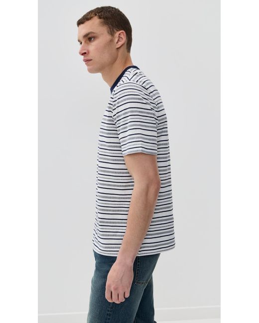 Paul Smith Blue Casual Fit T Shirt for men