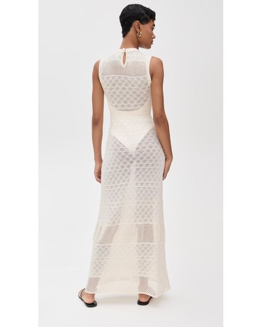 Escvdo Natural Frontera Maxi Dress