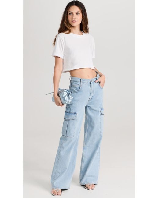 ASKK NY White Crop Tee