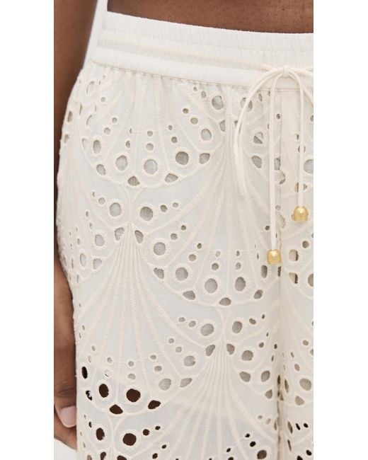 Kivari White Piper Pants