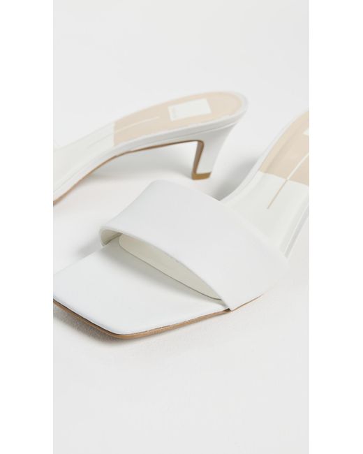 Dolce Vita White Rexa Sandals