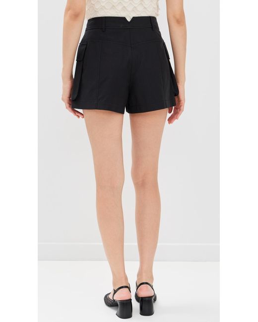 Ulla Johnson Black Sadie Shorts