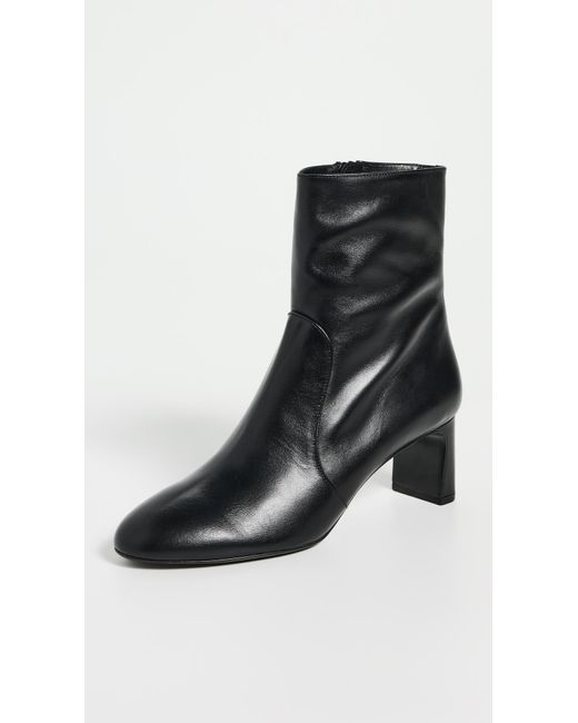 Stuart Weitzman Black Babette Zip Bootie 60Mm