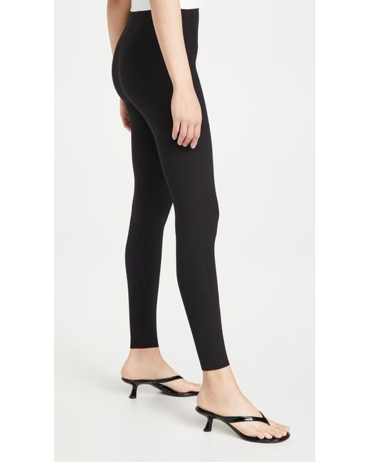Commando Black Neoprene Leggings