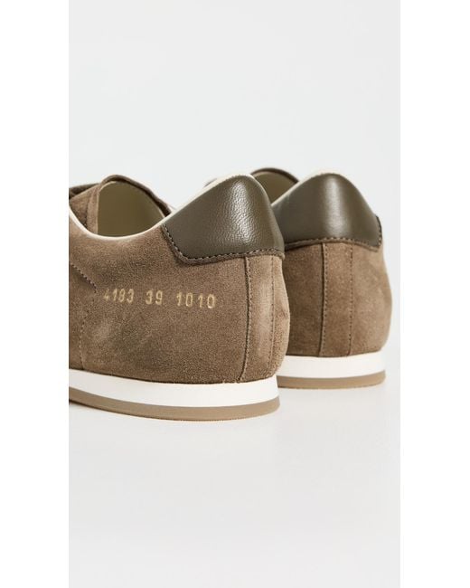 Common Projects Green Driving Shoes