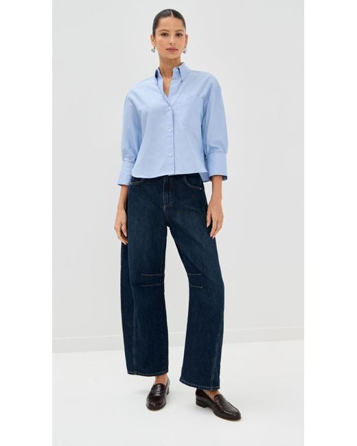 Twp Blue J. D. Button Down Shirt