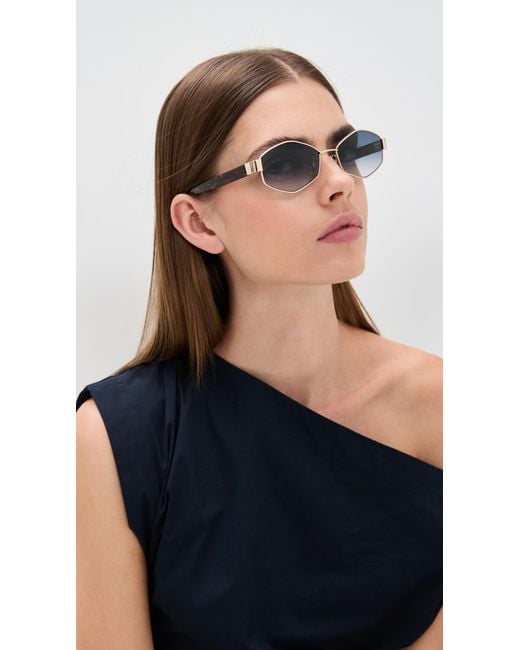 Illesteva Black Tucson Sunglasses
