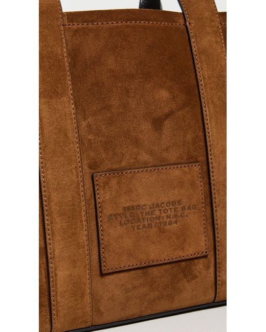 Marc Jacobs Brown The Suede Medium Tote Bag