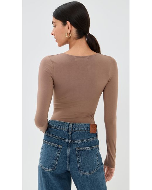 Le Bos Blue Brigitte Top