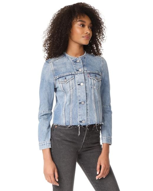 Levi's Altered Trucker Jacket in Blue | Lyst Canada