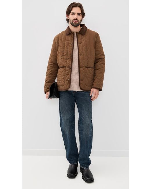 A.P.C. Brown A. P.C. Veste Leone Jacket for men