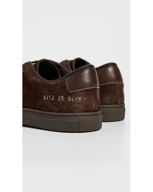 Common Projects Brown Field Trainers Sneakers