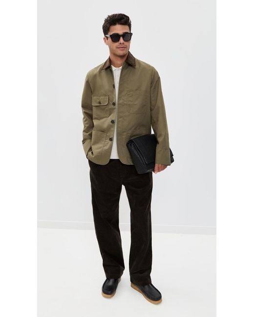 Universal Works Green Merchant Jacket for men