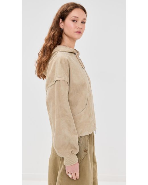 Halfboy Natural Hoodie Bomber Jacket