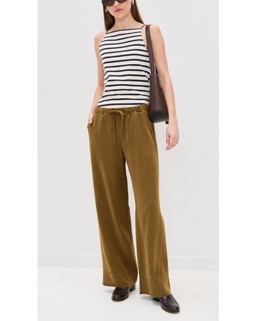 Alex Mill Green Riley Pants