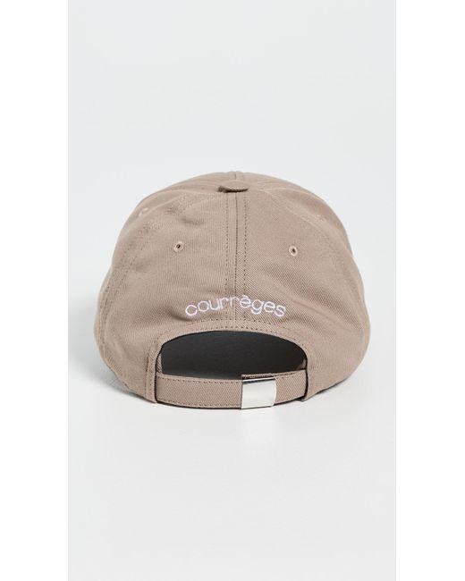 Courreges Multicolor Courreges Embroidered Cap
