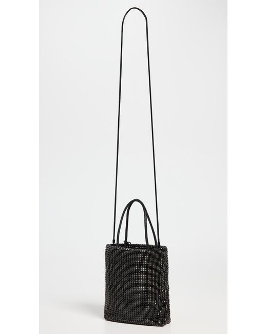 トートバッグ Tory Burch MINI NIGHT OWL CRYSTAL TOTE BAG Night Owl Crystal-Embellished Mini Tote: Women's Designer