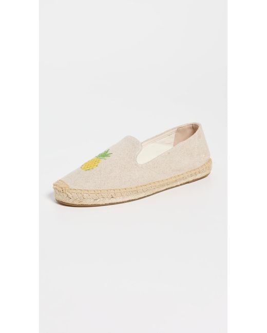 Soludos White The Smoking Espadrilles