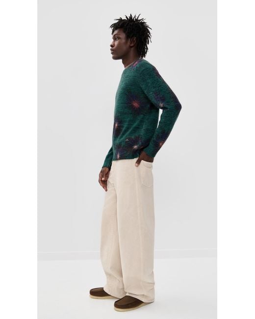 Paul Smith Blue Crewneck Sweater for men