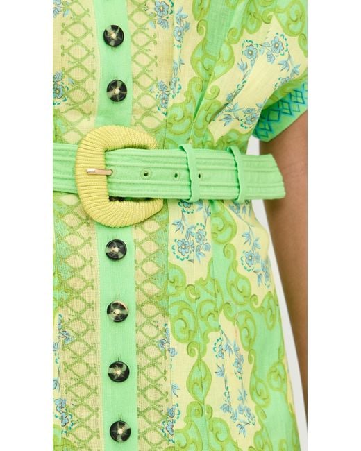 Saloni Green Riya B Dress