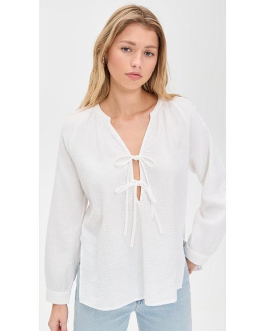 Rails White Brielle Top