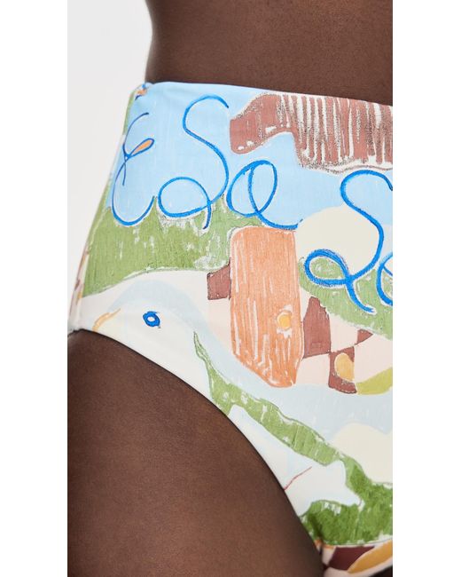 ALÉMAIS Multicolor Nadia High Waisted Briefs