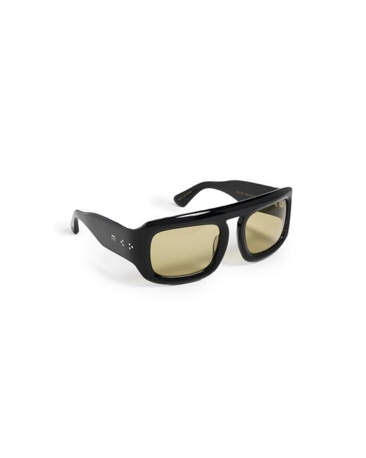 Elisa Johnson Black Aries Sunglasses