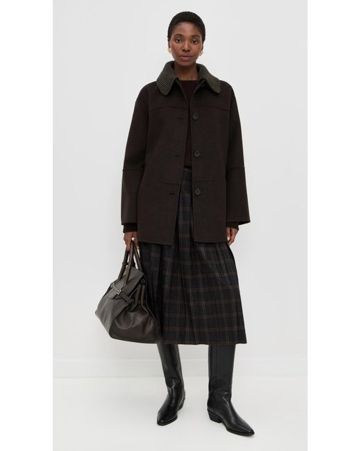 Proenza Schouler Black Lisa Coat