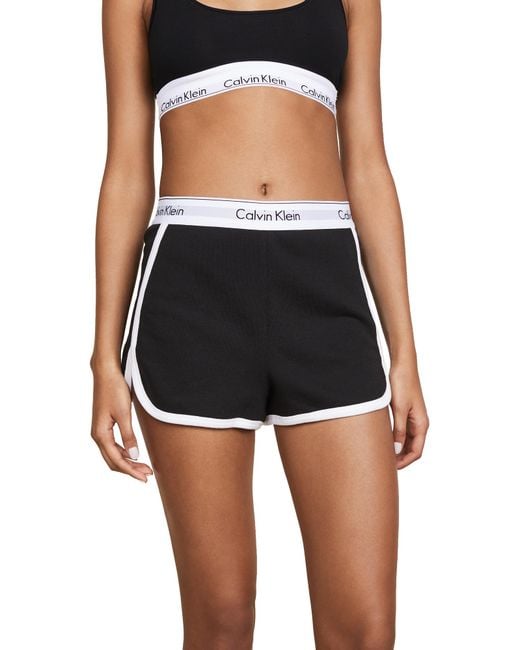 Sleep shorts calvin klein discount