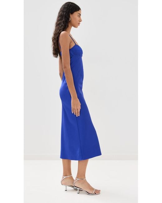 anna october blue dress Anna October Tulip Dress in Blue main image 0