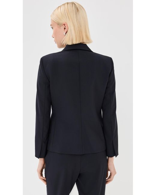 Theory Black 1 Button Slim Jacket