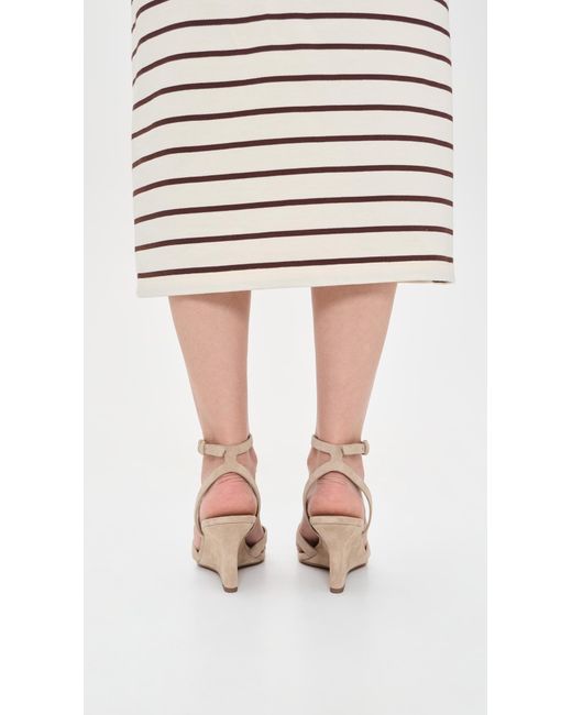 Vince White Parma Sandals