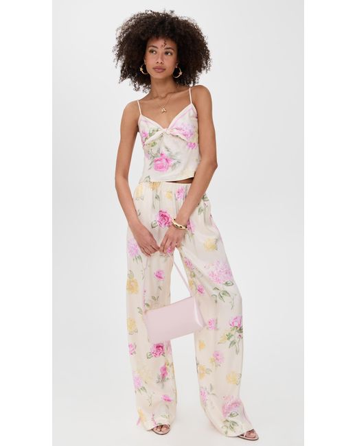 LoveShackFancy Black Emeraine Top