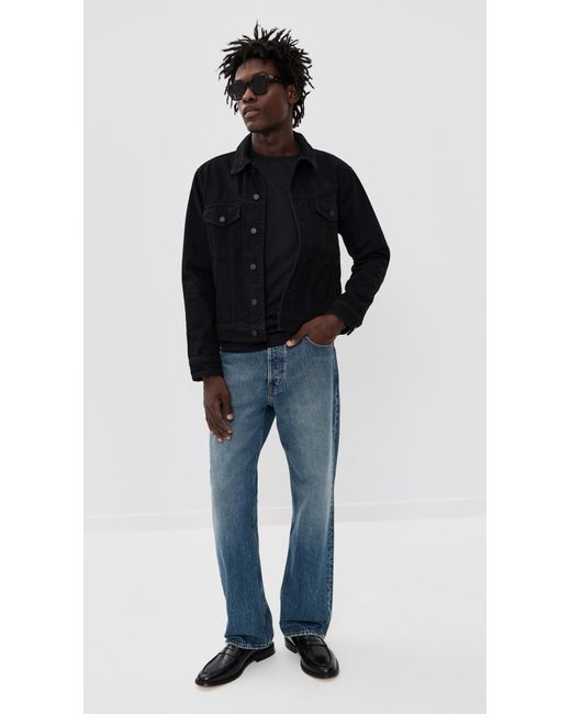 Theory Black Precise Cotton Tee for men