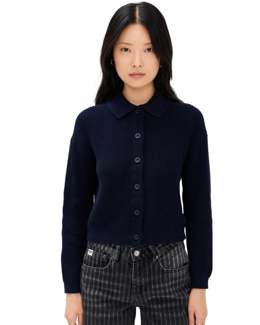 TAJ-TRGIL05TR657 GARRY NAVY CARDIGAN 1 main image 1