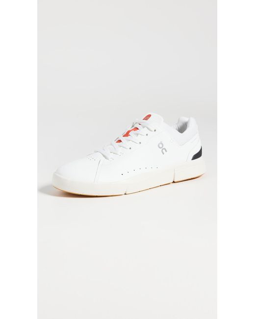 On Shoes White The Roger Advantage Sneakers for men