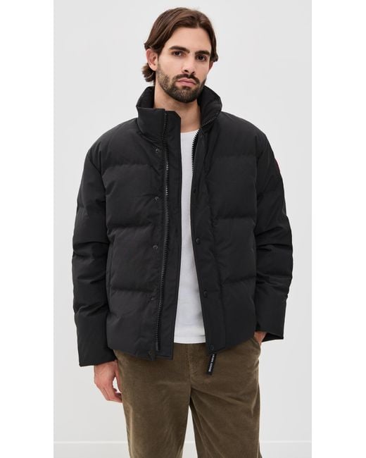 Canada Goose Black Bayview Parka for men