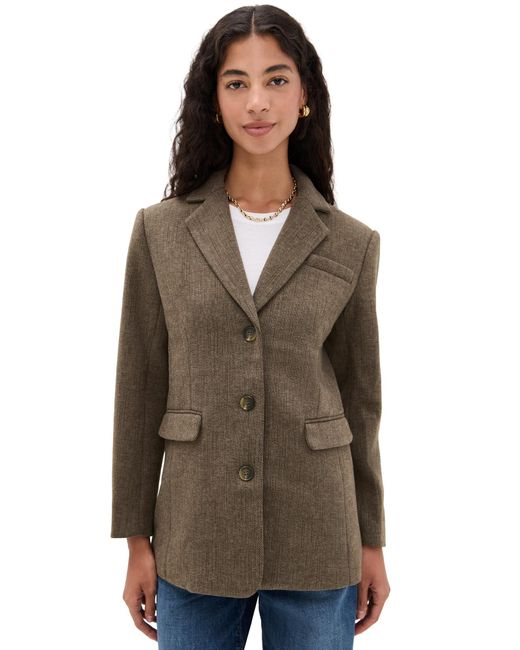 Line & Dot Brown Belmont Blazer