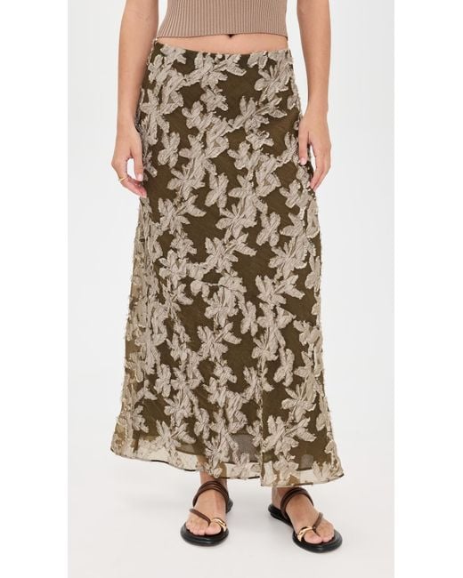 Rag & Bone Natural Wren Skirt