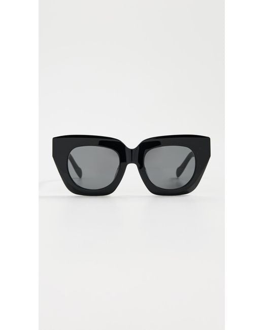 Wisdom Black Frame 4 Sunglasses