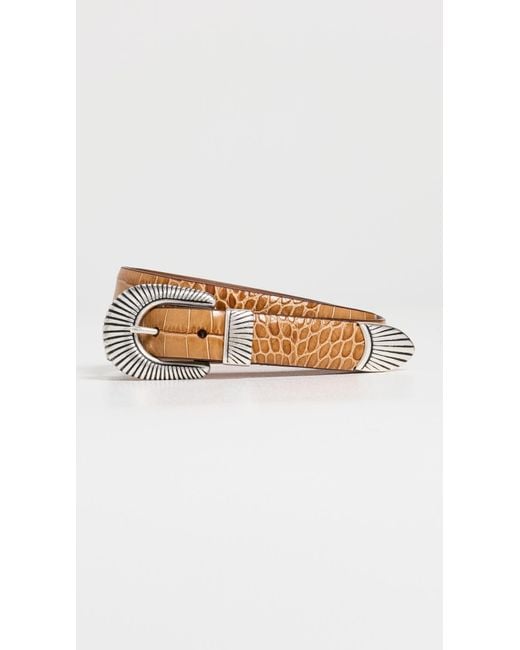 Andersons Black Semi Western Belt