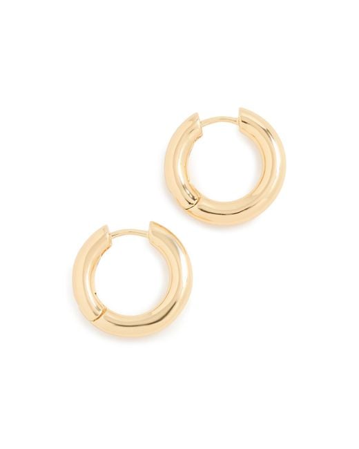 Gorjana Metallic Lou Hoops