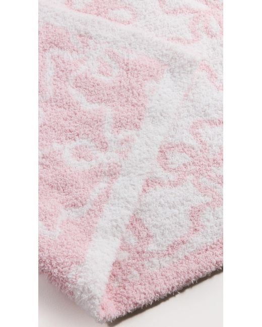 LoveShackFancy Pink Teddy Bow Blanket