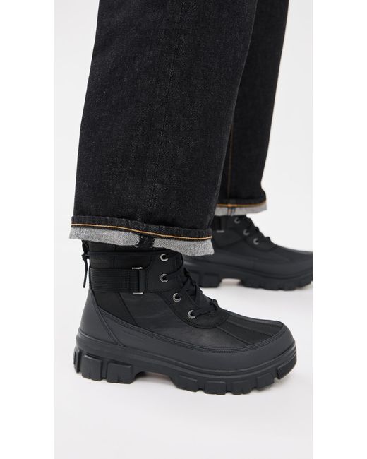 Sorel Black Tivoli V Parc Waterproof Boots 6