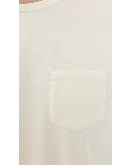 KNICKERBOCKER White Pocket Tee for men