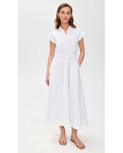 la ligne white dress Women's Andie Polo - and discreet side La Ligne Polo Andie Dress