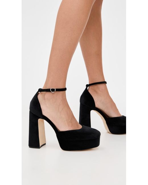 Badgley Mischka Black Jayda Platform
