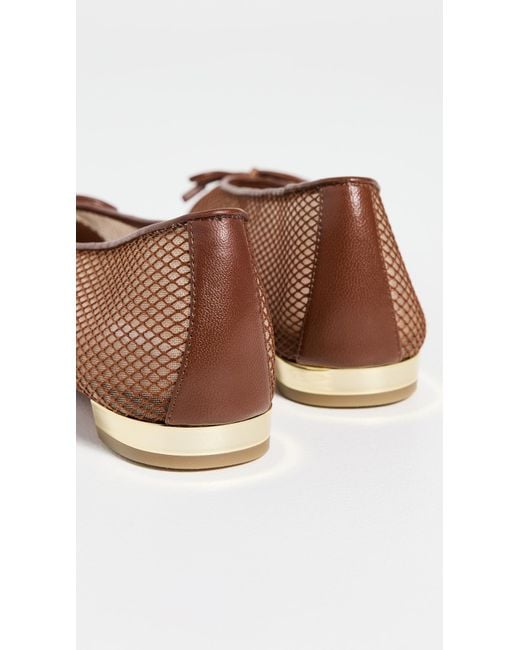 Aquazzura Multicolor Gioia Mesh Flats