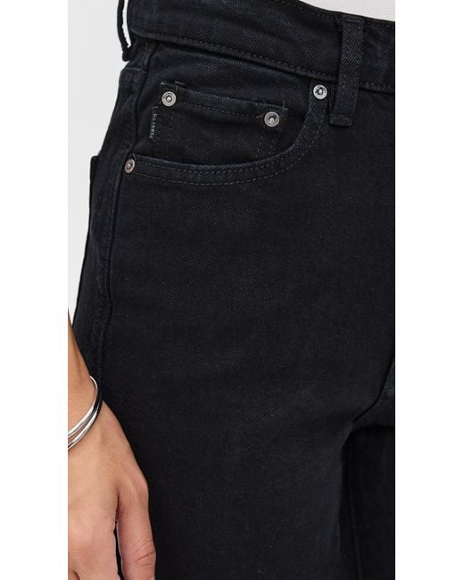 DL1961 Black Kristy Cigarette High Rise Jeans