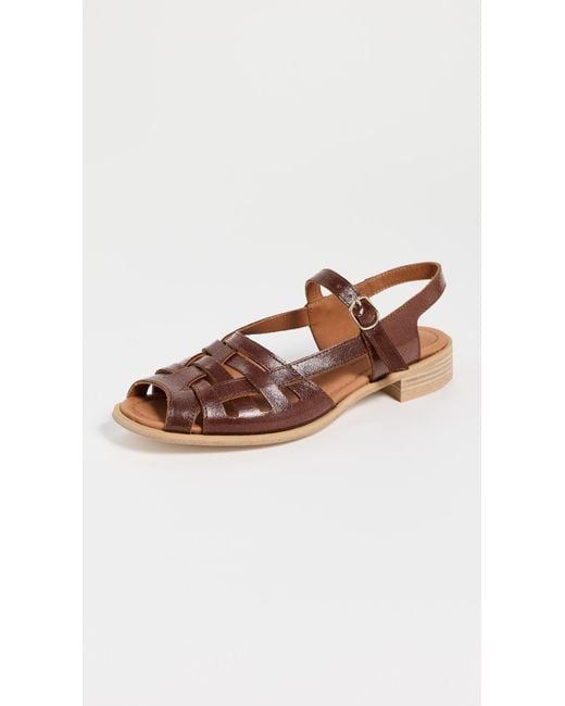 Naguisa Multicolor Manto Flat Sandals